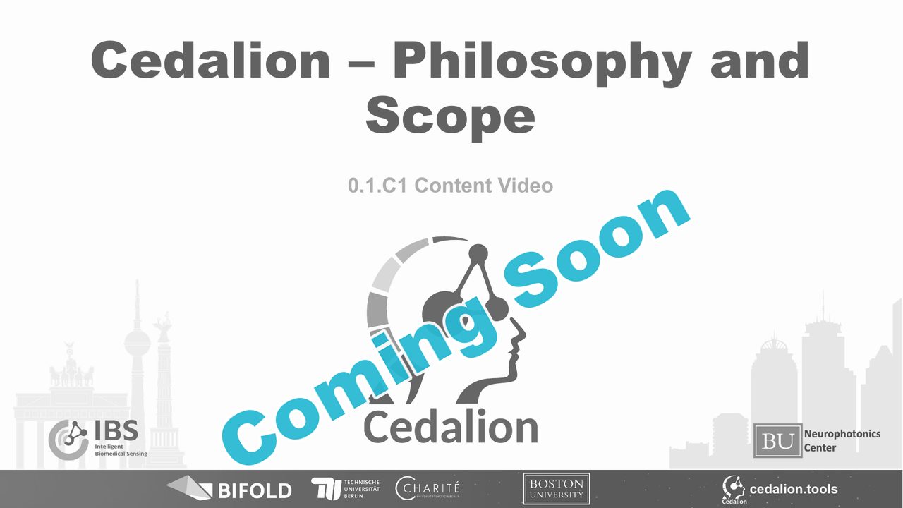 0.1.C1 content video: Cedalion – Philosophy and Scope (coming soon)