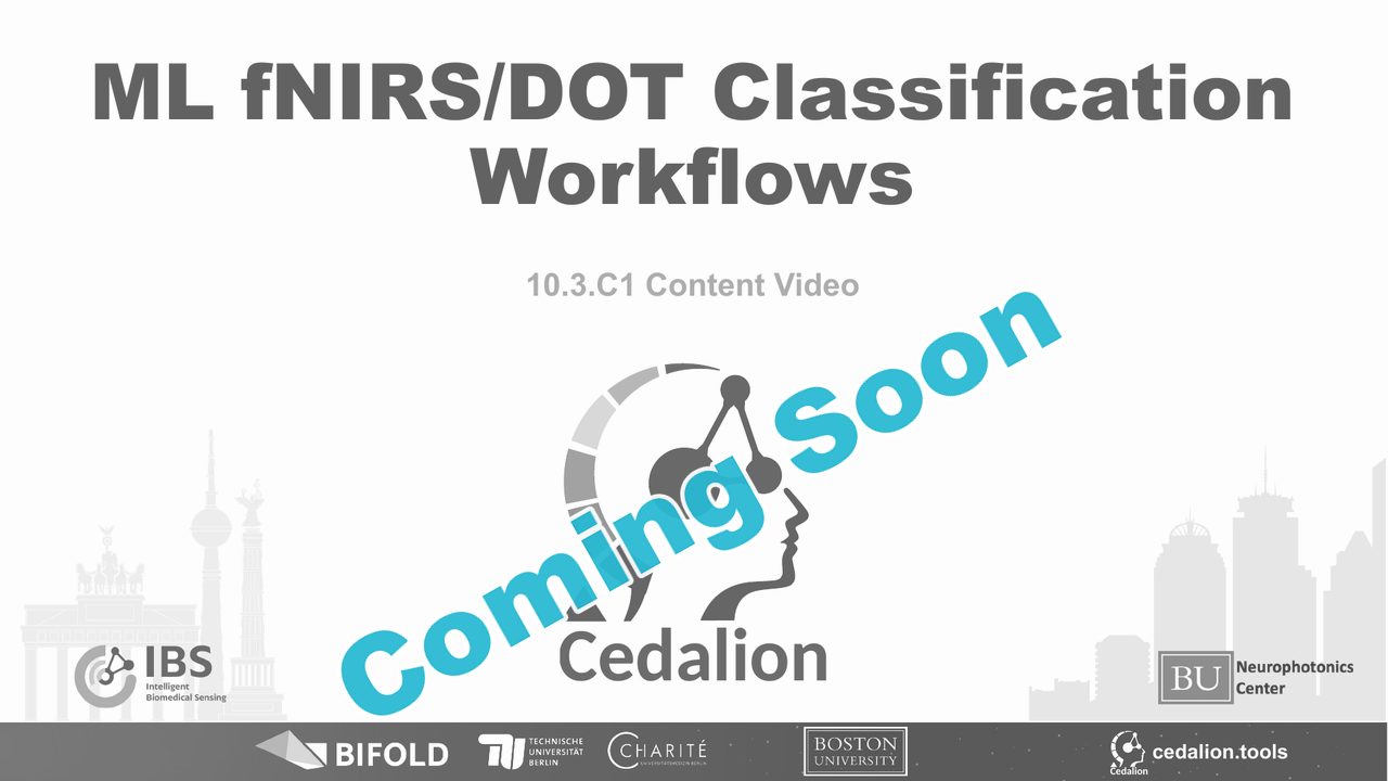 10.3.C1 content video: ML fNIRS/DOT Classification Workflows (coming soon)