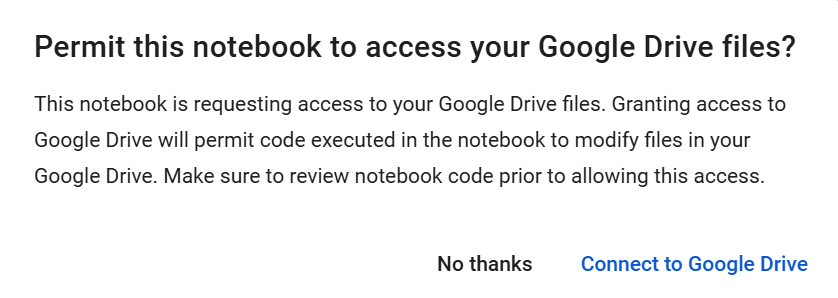 Google Drive Prompt
